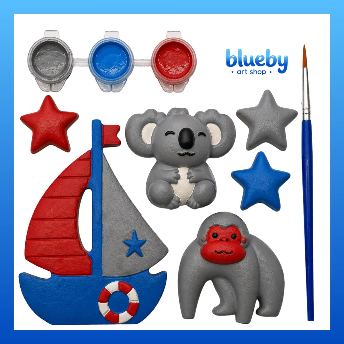 Boat Mini Art Kit