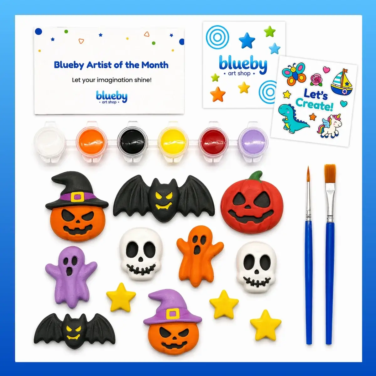 Halloween Creative Explorer Kit - kids art kit from Blueby Art Shop