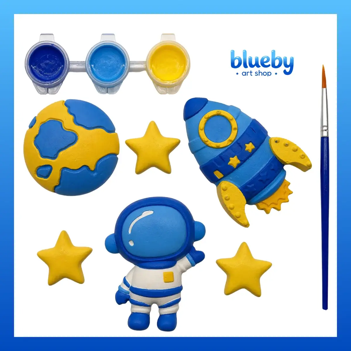 Space Mini Art Kit - kids art kit from Blueby Art Shop