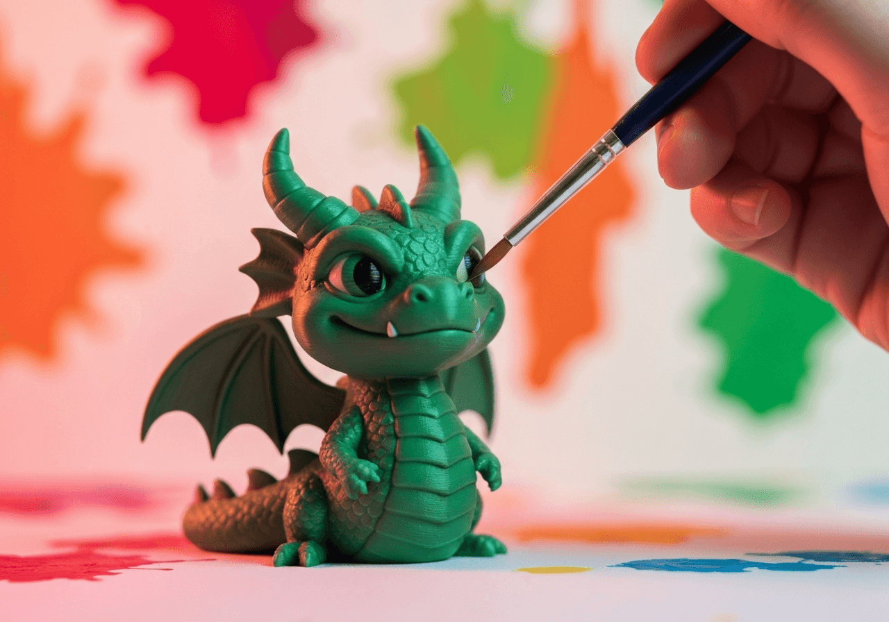 Mini Dragon 3D Print