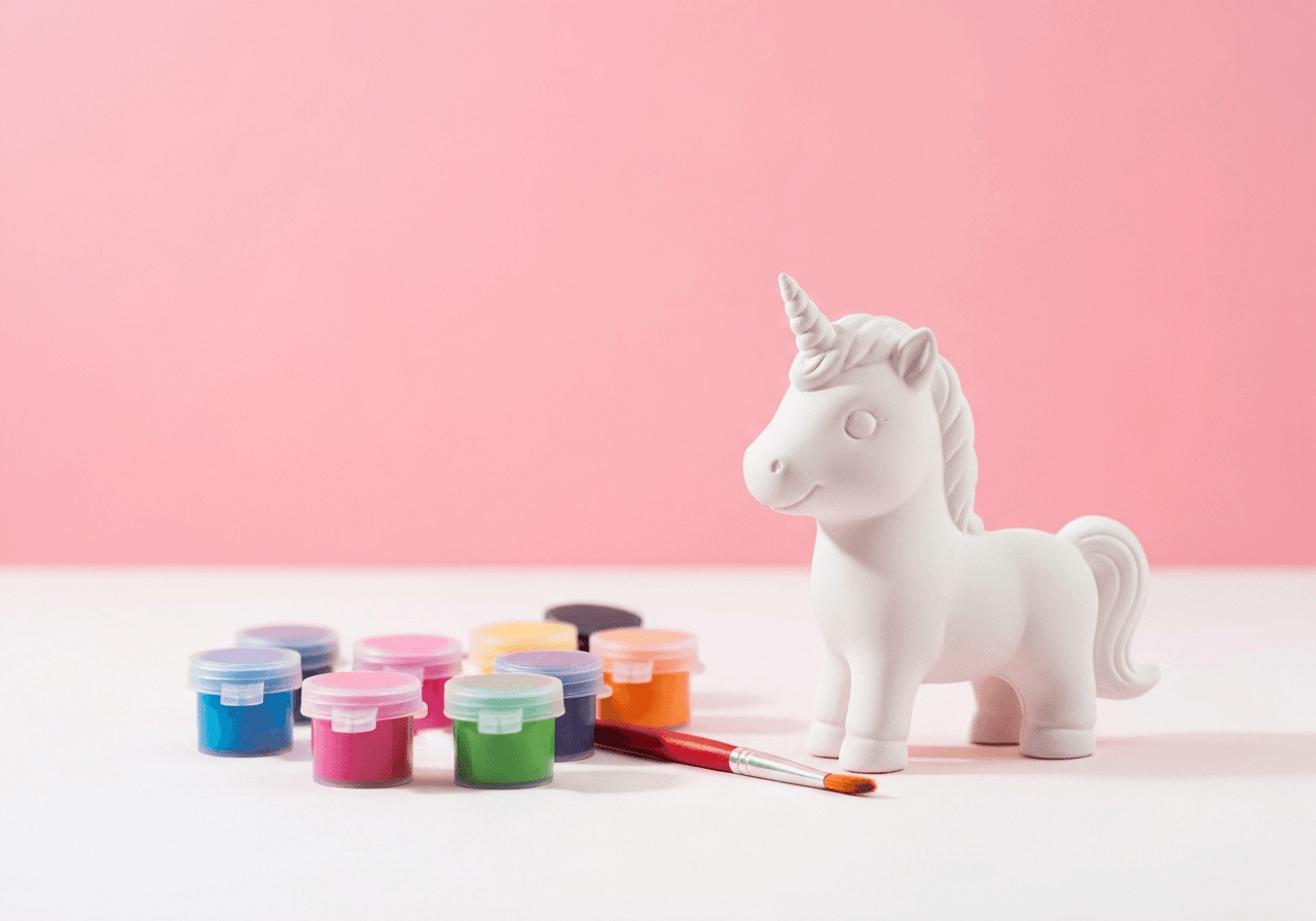 Unicorn Plaster Figure Kit